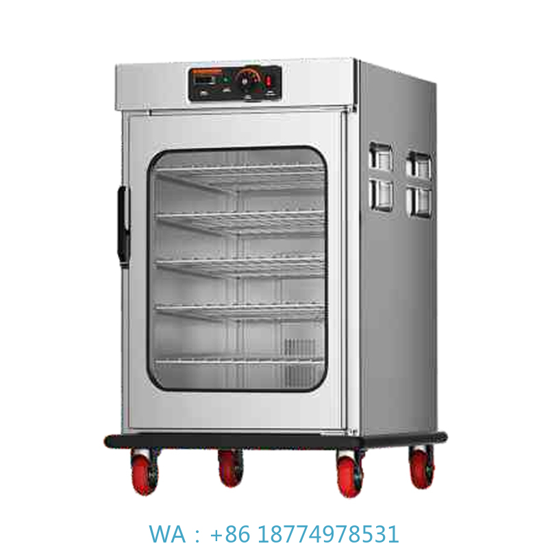 Commercial Kitchen Warmer - Kast Bankettrolley met voedselverwarmer Kastwagen Hotel