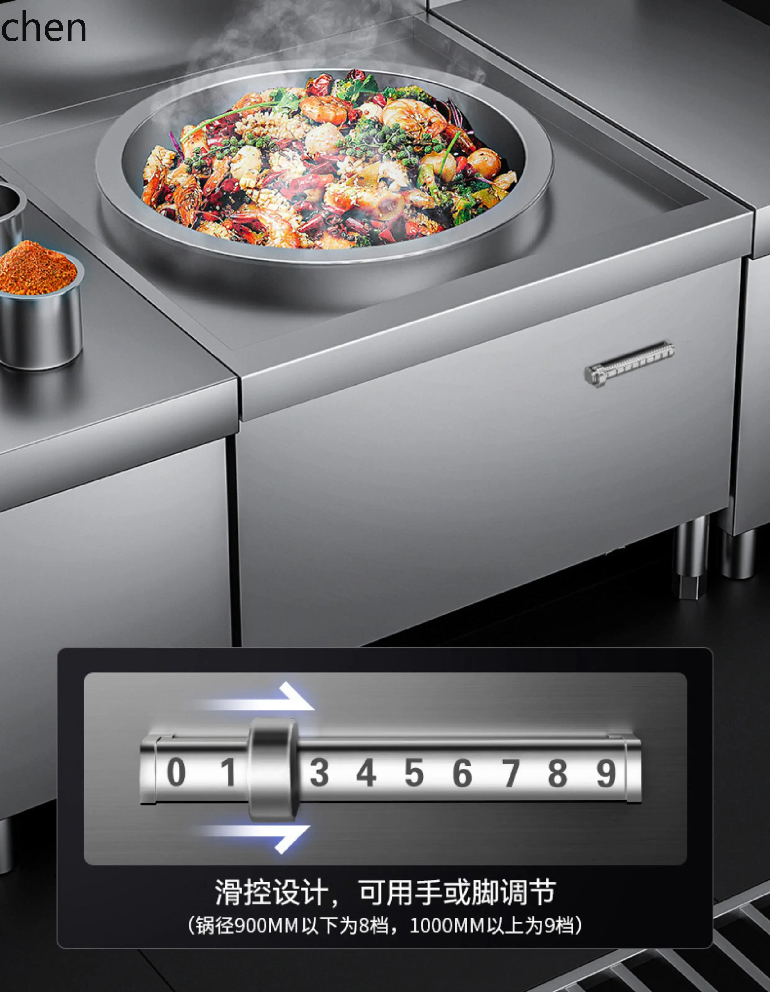 Commercial Rice Cooker - ZML commerciële inductiekookplaat grote potkachel rijstzaak