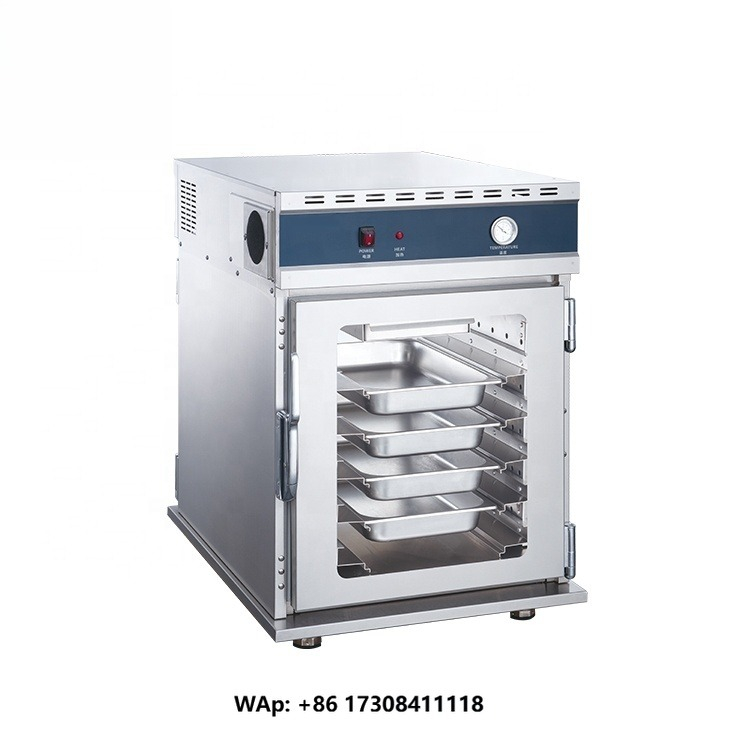 Commercial Kitchen Warmer - Elektrische voedselwarmkast op wielen Chefmax Hotel