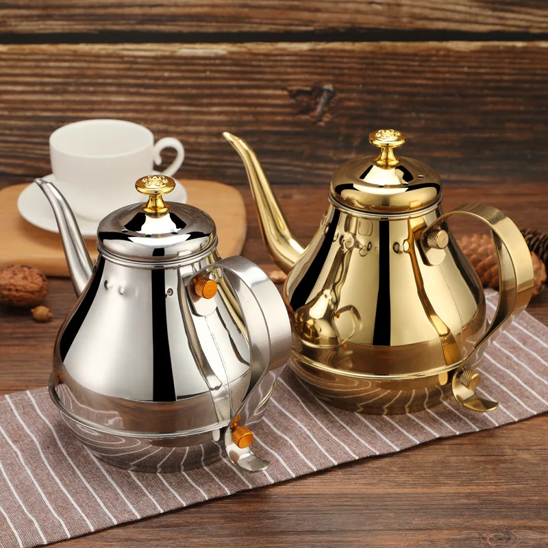 Commercial Kitchen Warmer - 1.2/1.8L Theepot met Theefilter 304 Roestvrij