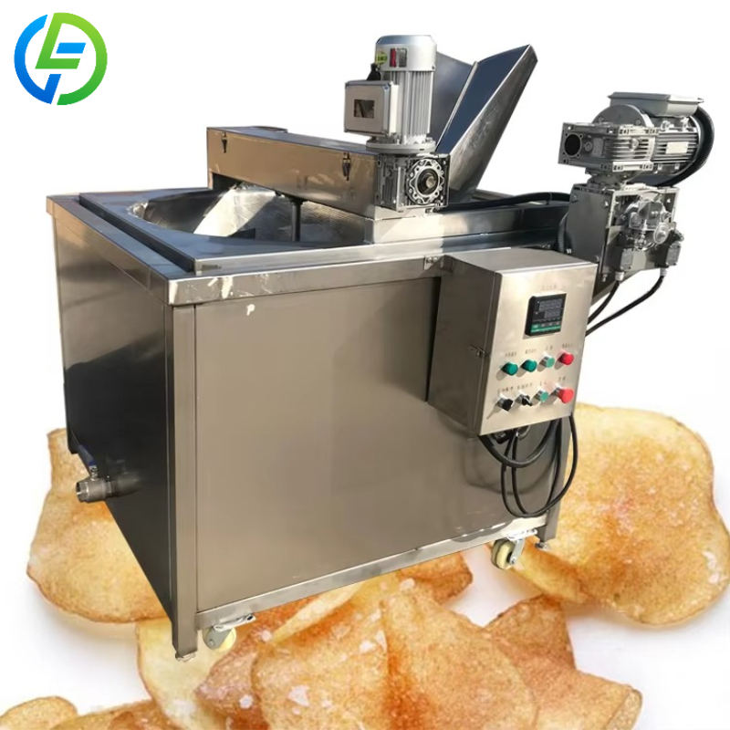 Commercial Kitchen Small Space - Geavanceerde friteuse met modern, compact ontwerp,