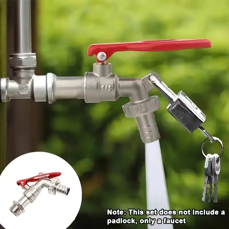 Commercial Kitchen Mixer - 1Pc 1/2 Inch Zinklegering Kraan Tuin