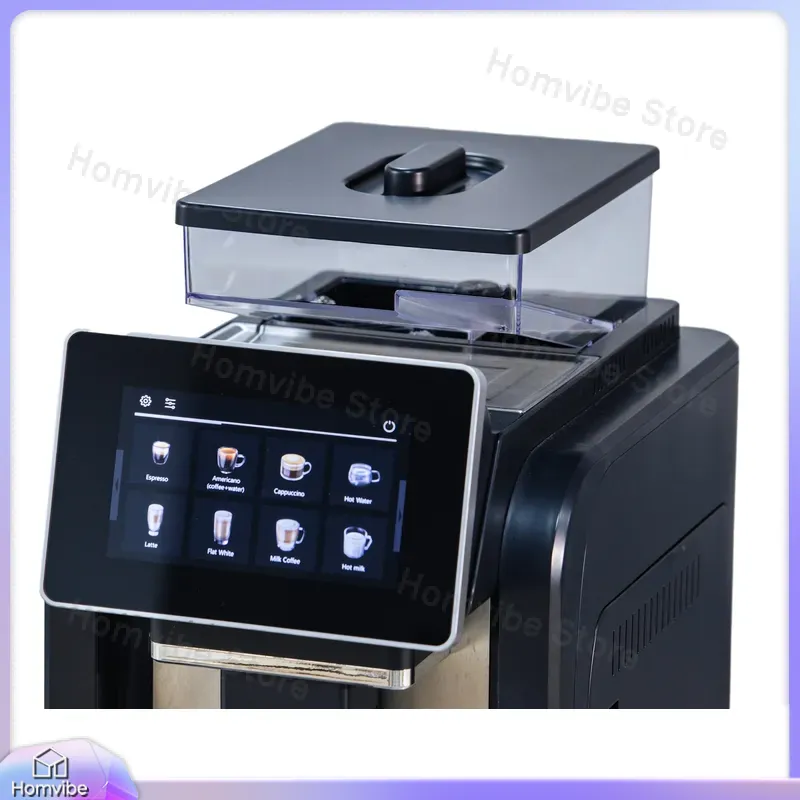 Commercial Kitchen In Home - Professionele touchscreen automatische espressomachine met regelbare