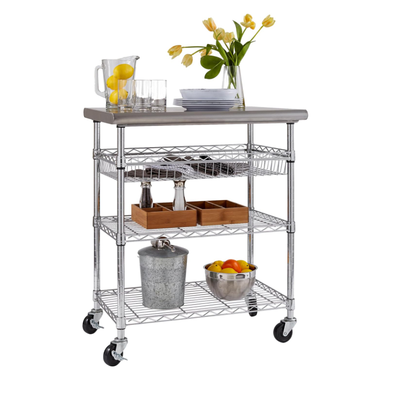 Commercial Kitchen Prep Table - Op maat gemaakte commerciële werktafel, hulpkar,