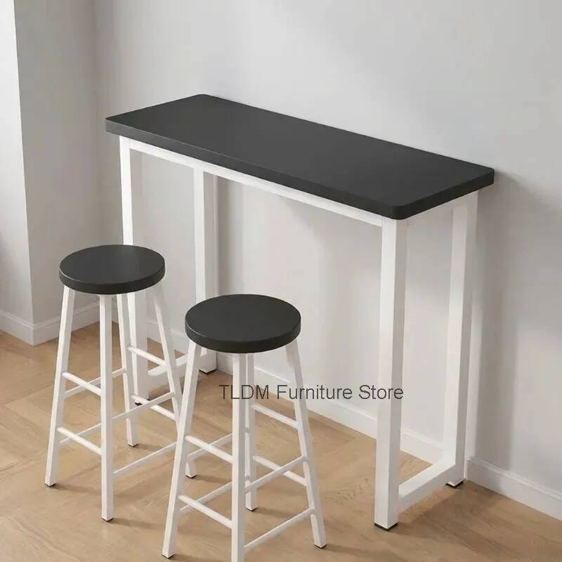 Commercial Kitchen Small Space - Compacte bartafelset met hoge poten, ruimtebesparend