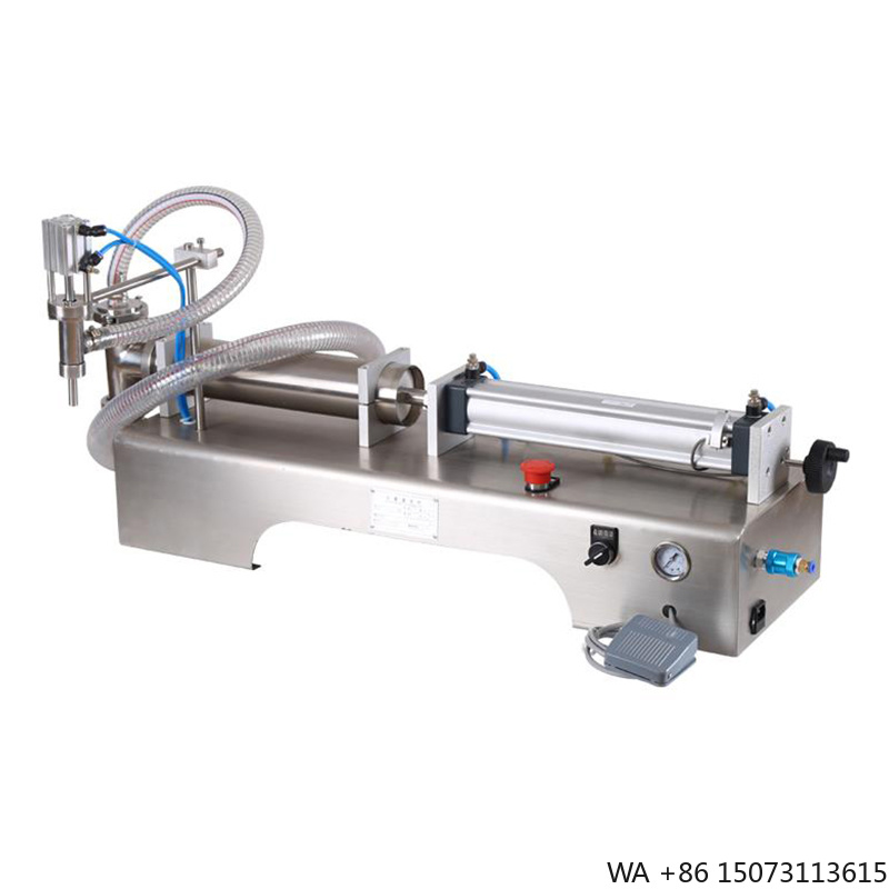 Vacuum Sealer - Aanpasbare 1-5000ml kleine semi-automatische vloeistofvuller voor