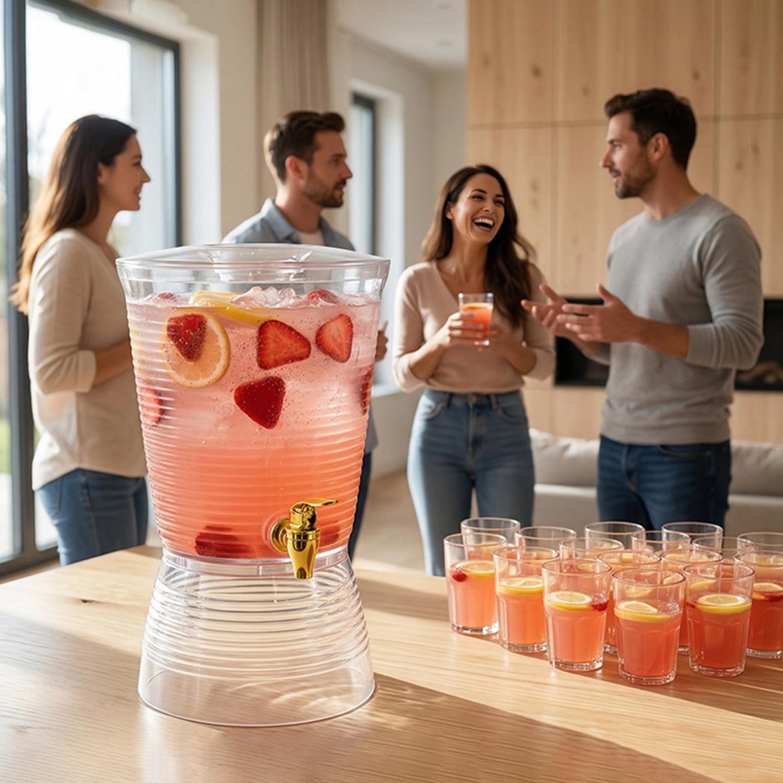 Cold Drink Dispenser - Drankdispensers voor feesten 6L Koude sapcontainer