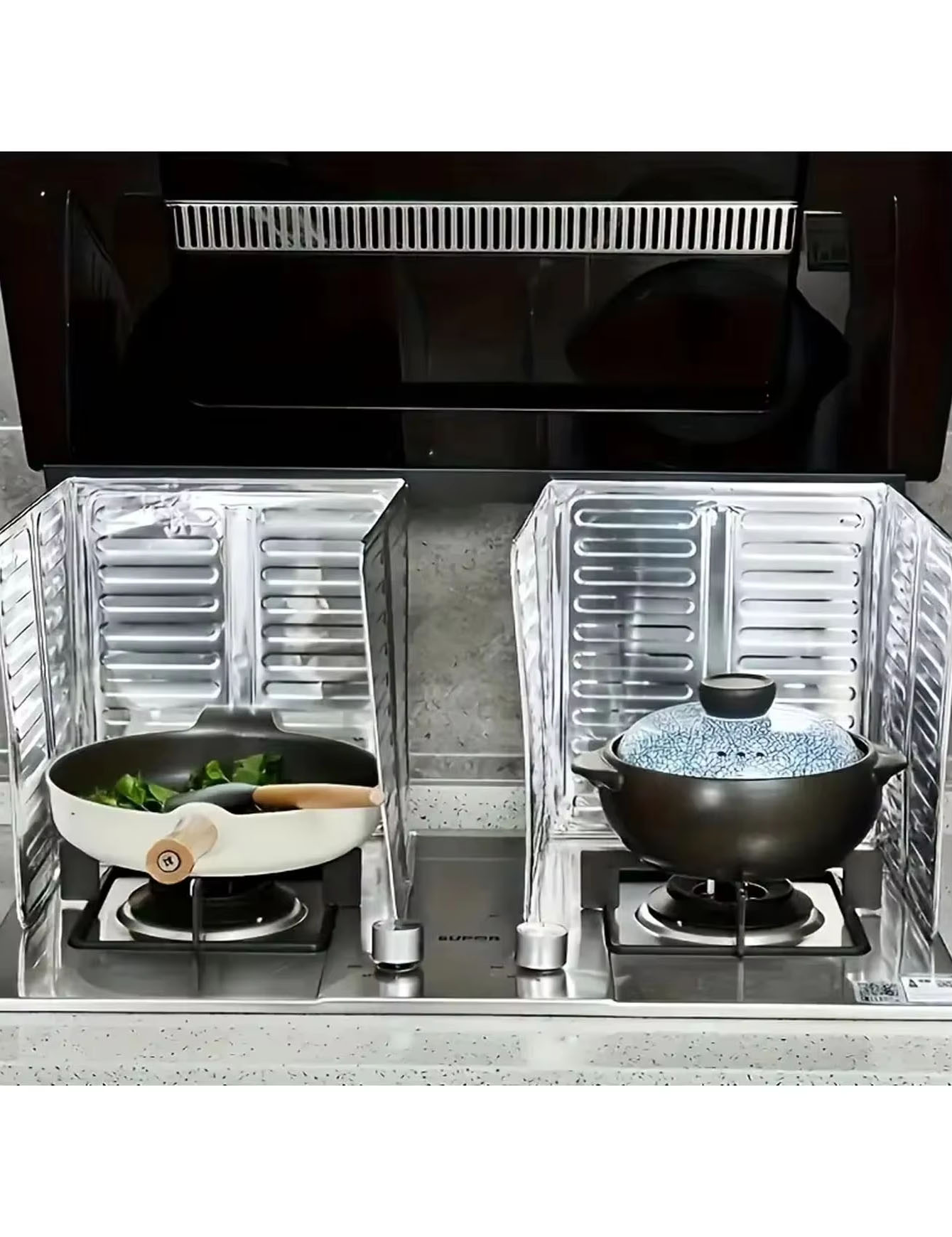 3-delige keukenoliebarrière, f - Commercial Kitchen Warmer recensie en prijs