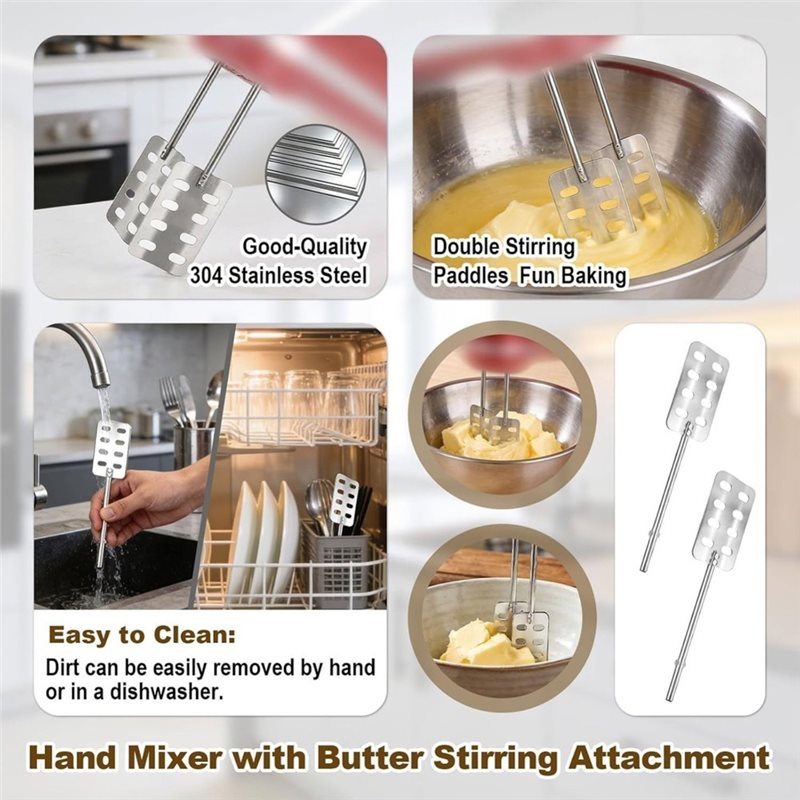 Vervangingsset (2 stuks) voor  - Kitchenaid Mixer Hand Mixer recensie en prijs