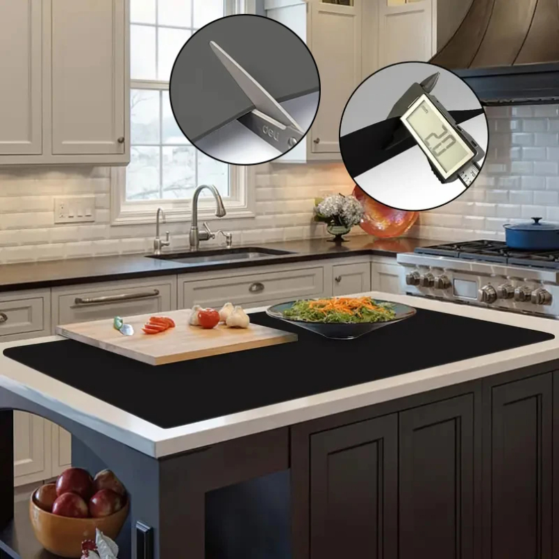 Extra grote siliconen tafelmat - Commercial Kitchen Prep Table recensie en prijs