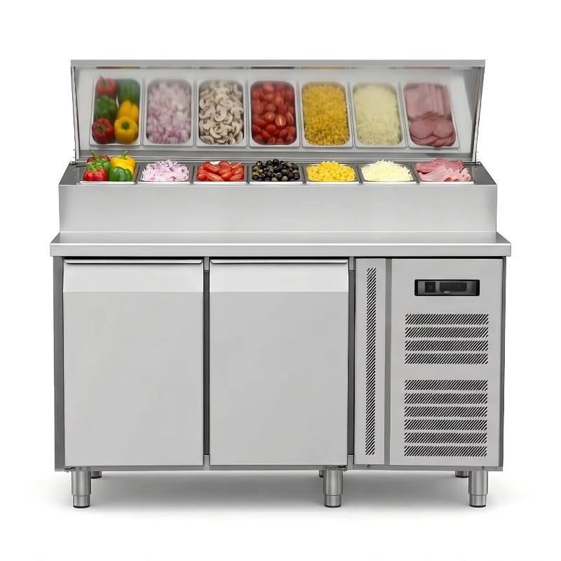OEM Koelkast voor sandwichbere - Commercial Kitchen Prep Table recensie en prijs