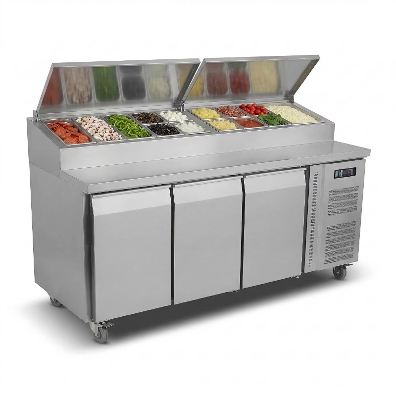 OEM Koelkast voor sandwichbere - Commercial Kitchen Prep Table recensie en prijs