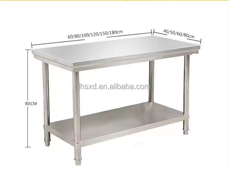 Commerciële keukenuitrusting,  - Commercial Kitchen Prep Table recensie en prijs
