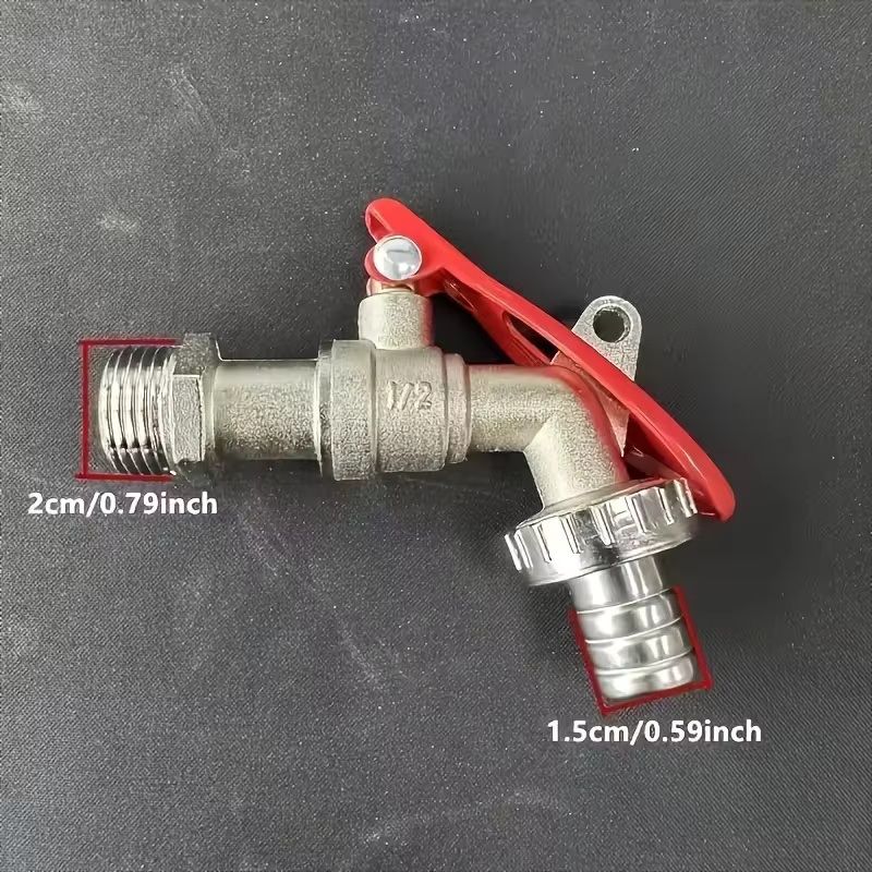 1Pc 1/2 Inch Zinklegering Kraa - Commercial Kitchen Mixer recensie en prijs