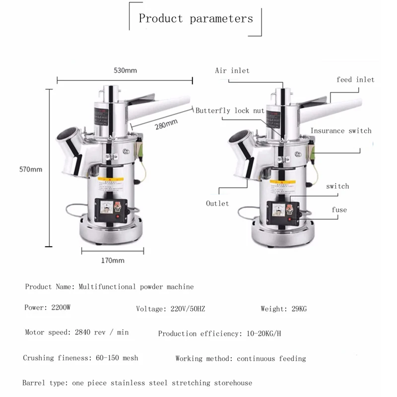 Commerciële multifunctionele n - Commercial Kitchen Mixer recensie en prijs