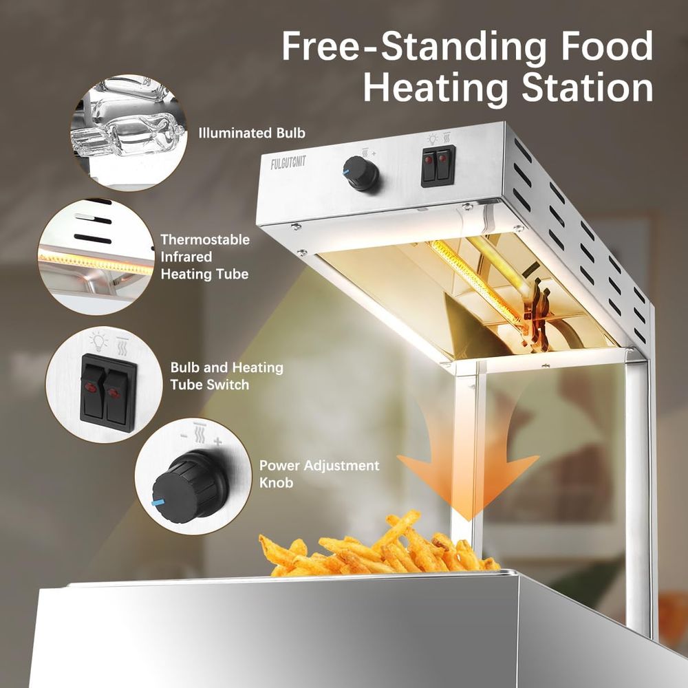 Frietenverwarmer, commerciële  - Commercial Kitchen Warmer recensie en prijs