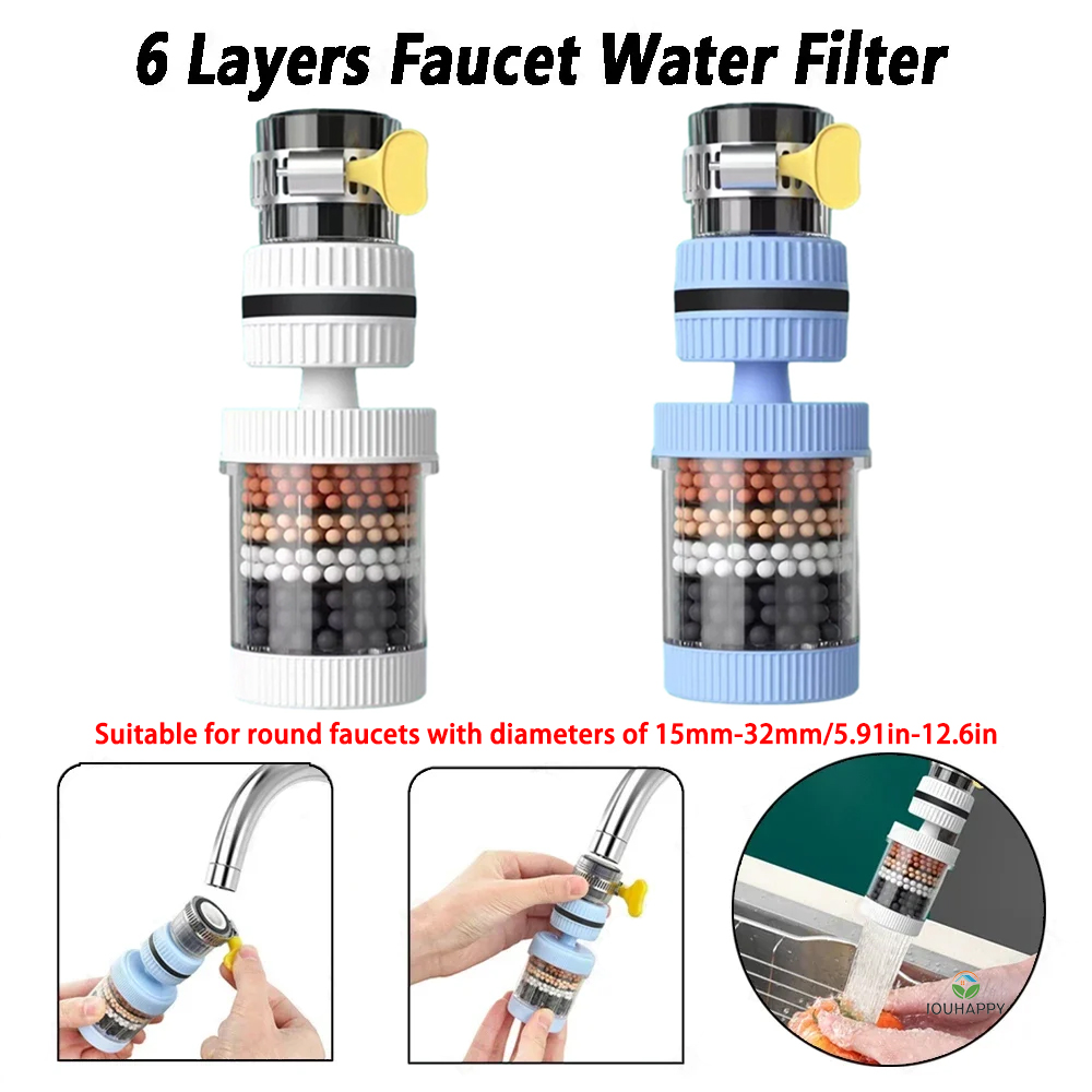 6-laags kraanwaterfilter Unive - Commercial Kitchen Mixer recensie en prijs